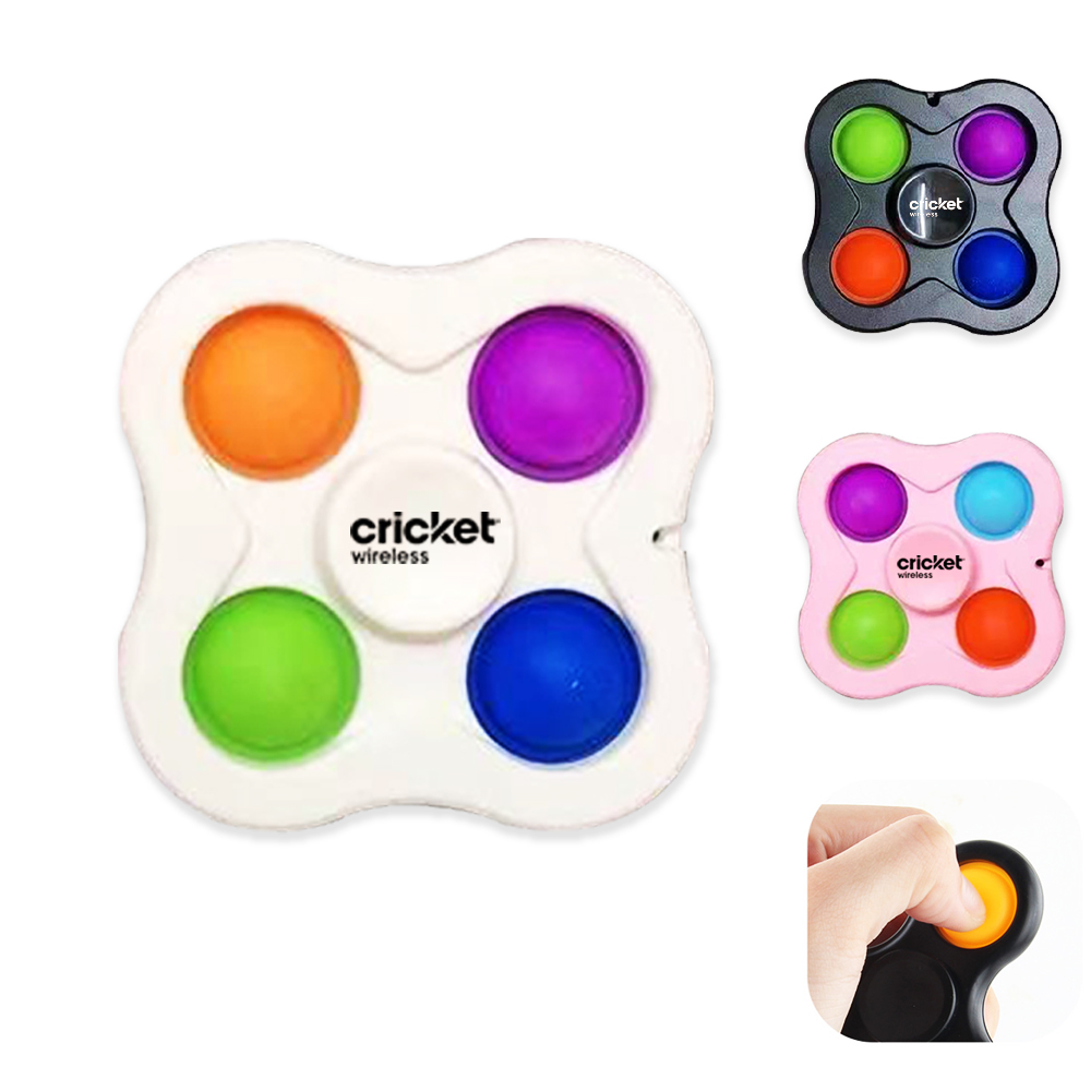 4-Point Push Bubble Fidget Finger Spinner 3