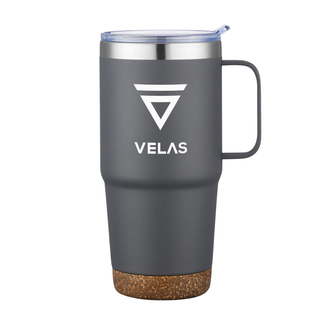 Akira Travel Mug w/Cork Bottom - 24oz 9