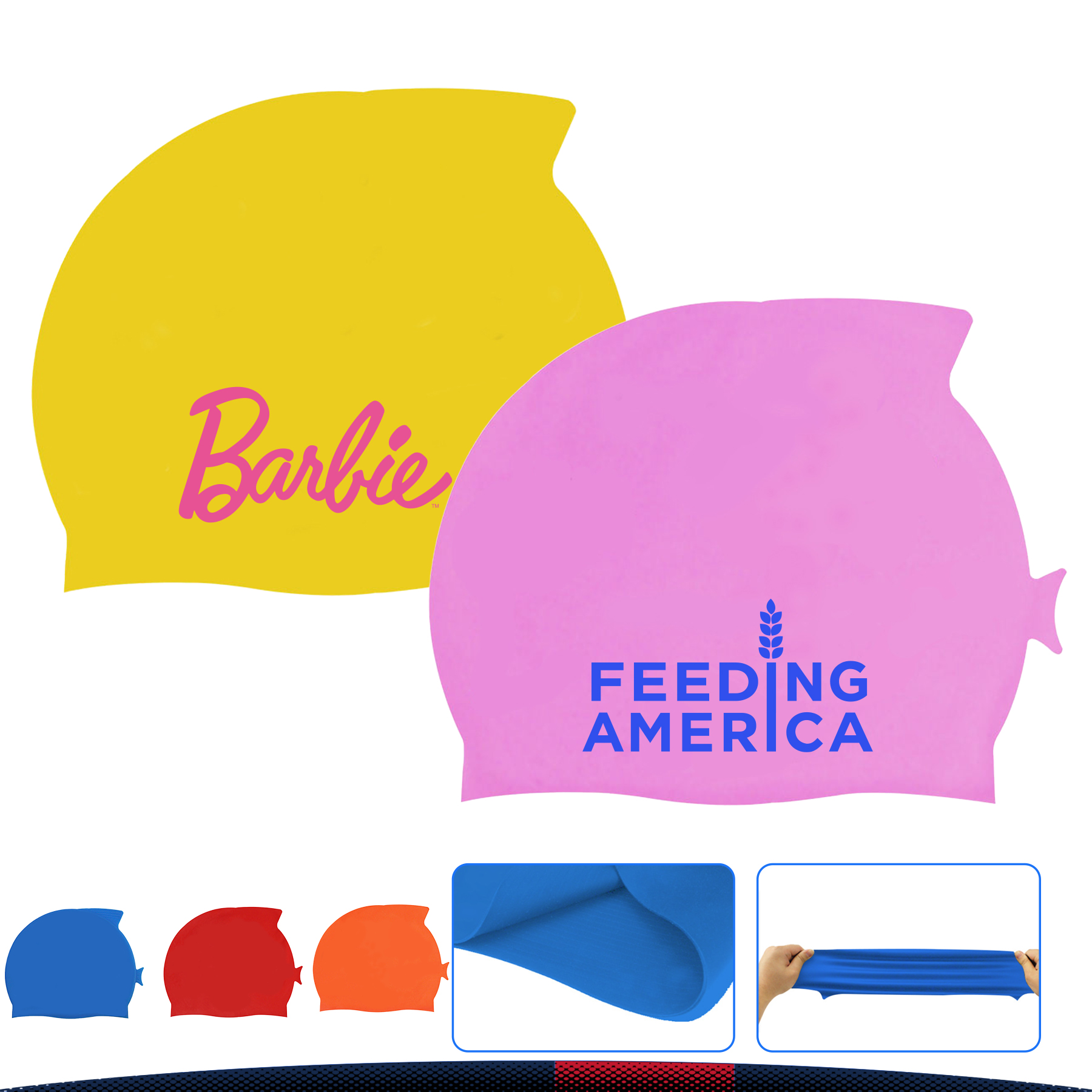Children Waterproof Swimming Cap 5