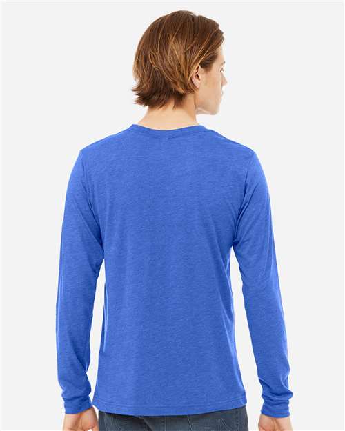 Unisex Triblend Long Sleeve Tee - 3513 86