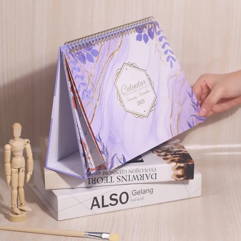 2025 Flower Page-Turning Calendar 1