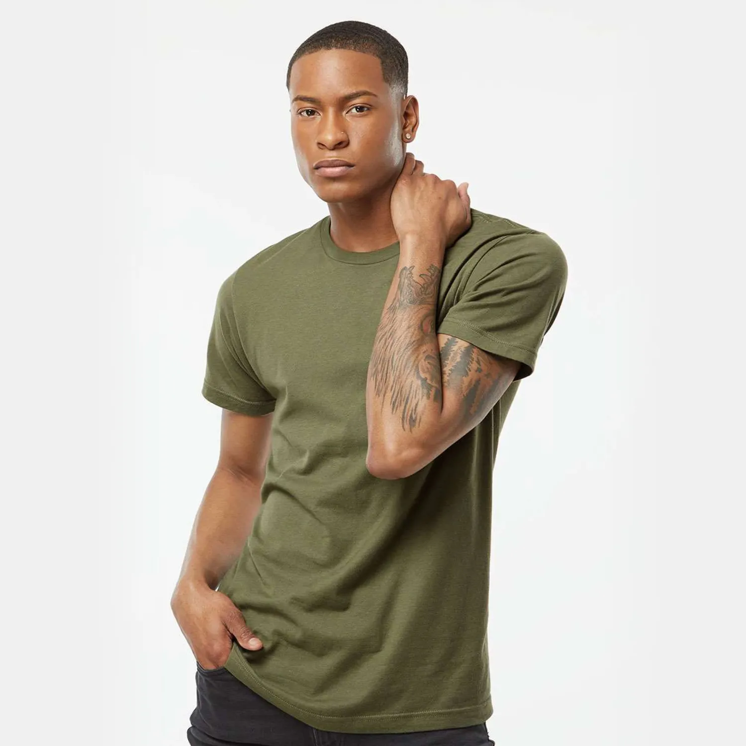 Tultex Men's Fine Jersey T-Shirt 124