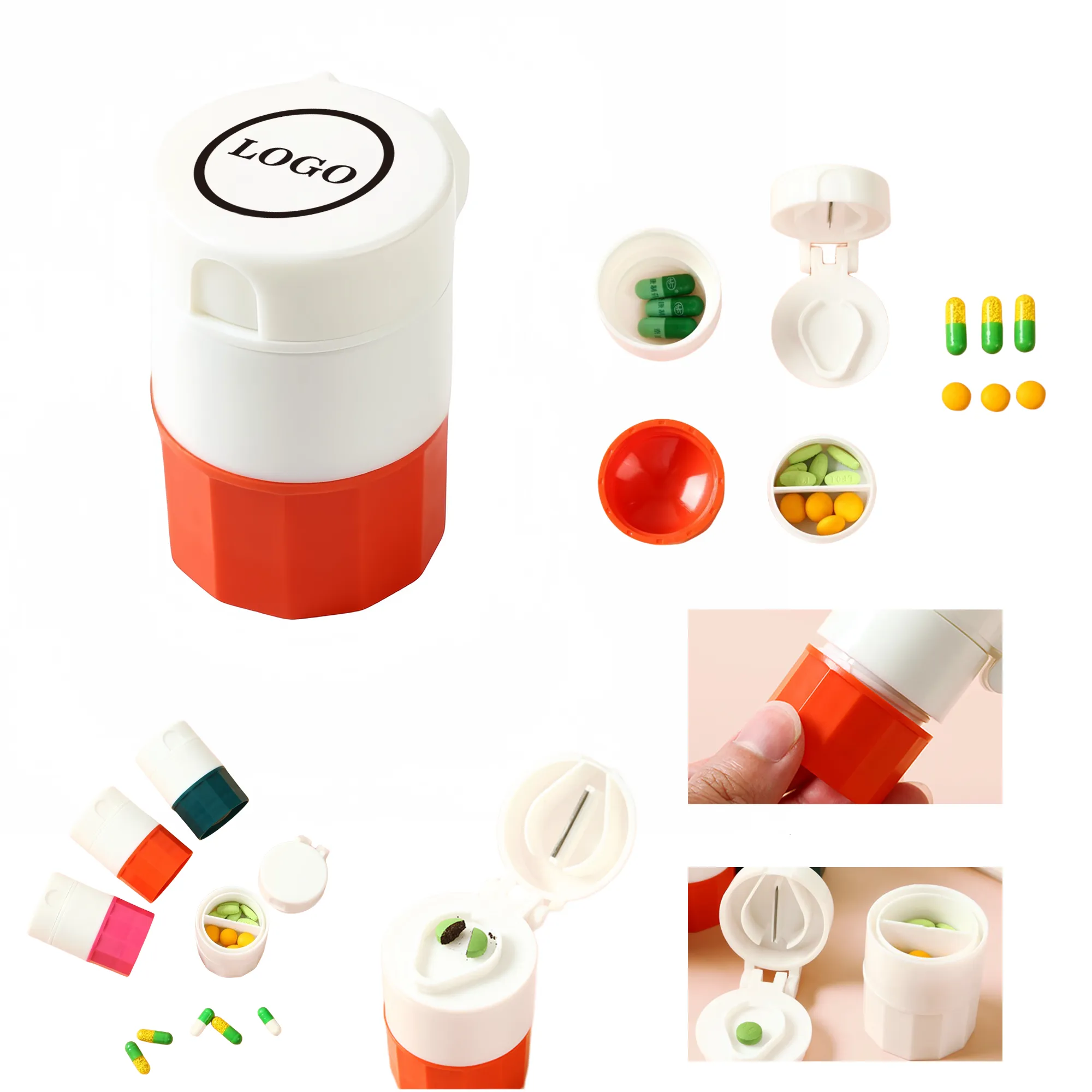 3-in-1 Pill Box
