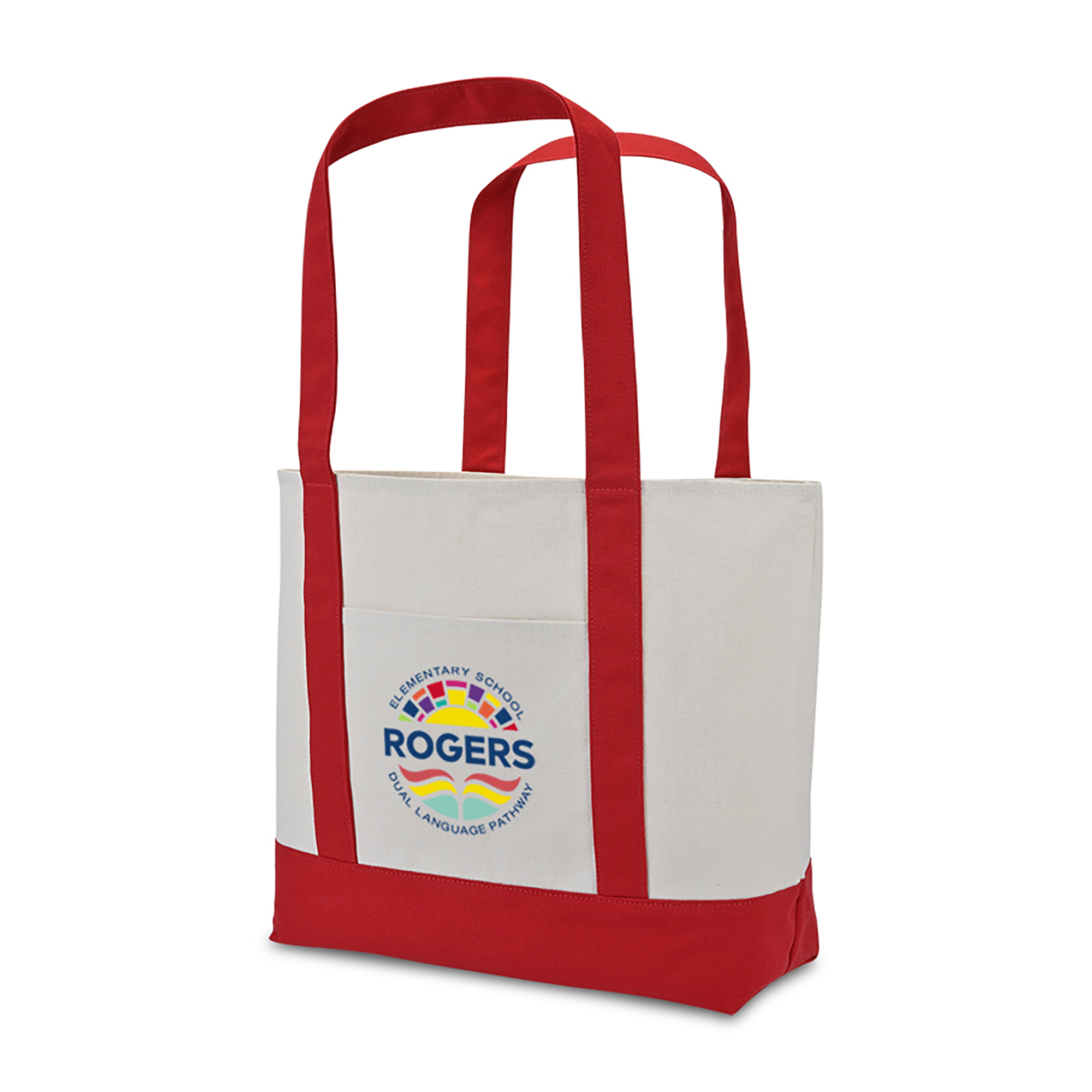 Large Canvas Tote, custom tote bag with logo imprint 15