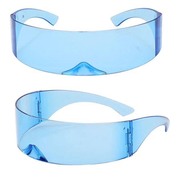Futuristic Cyclops Shield Party Sunglasses 4