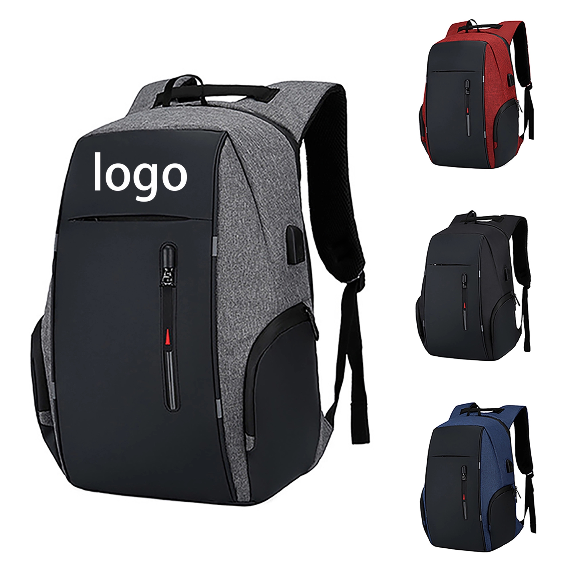 Business Travel Laptop Backpack with USB Charger 1