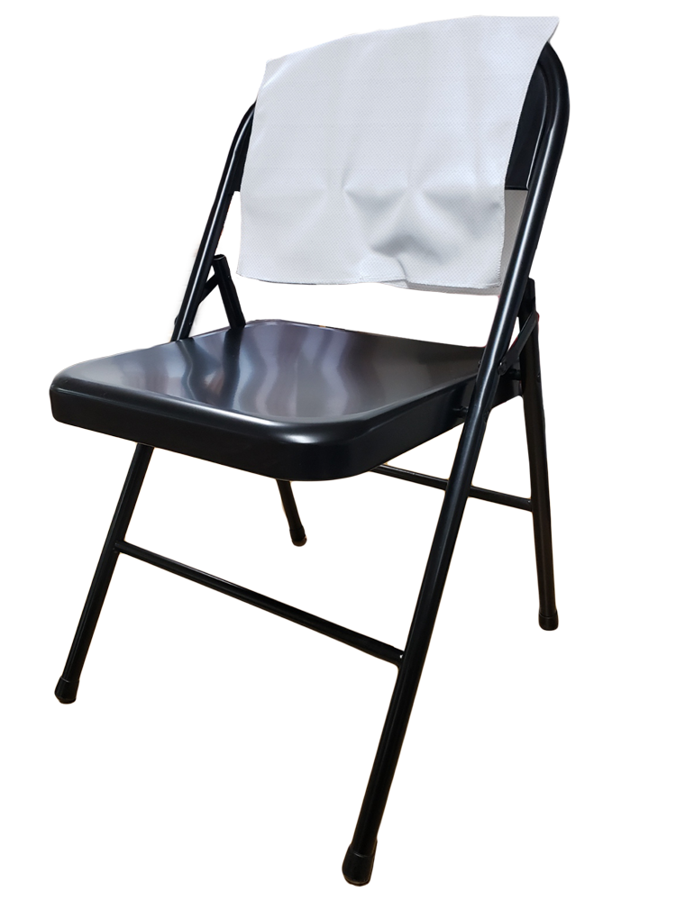 Felt Fold Over Chair Cover 5