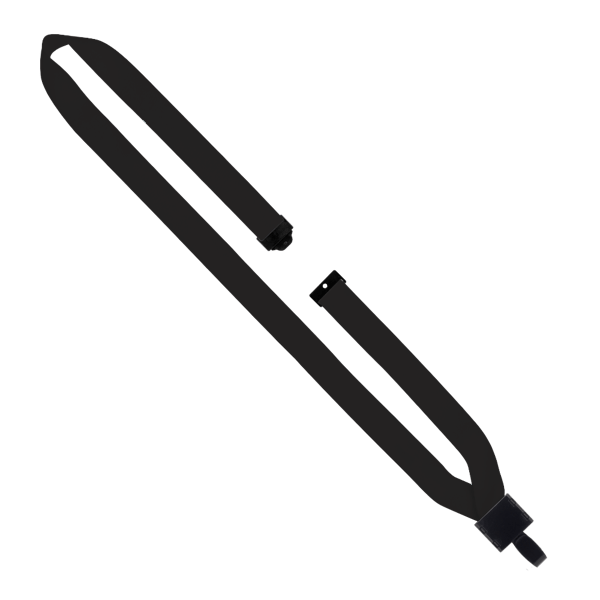 3/4" Polyester Lanyard with Non-Swivel Plastic Hook 10