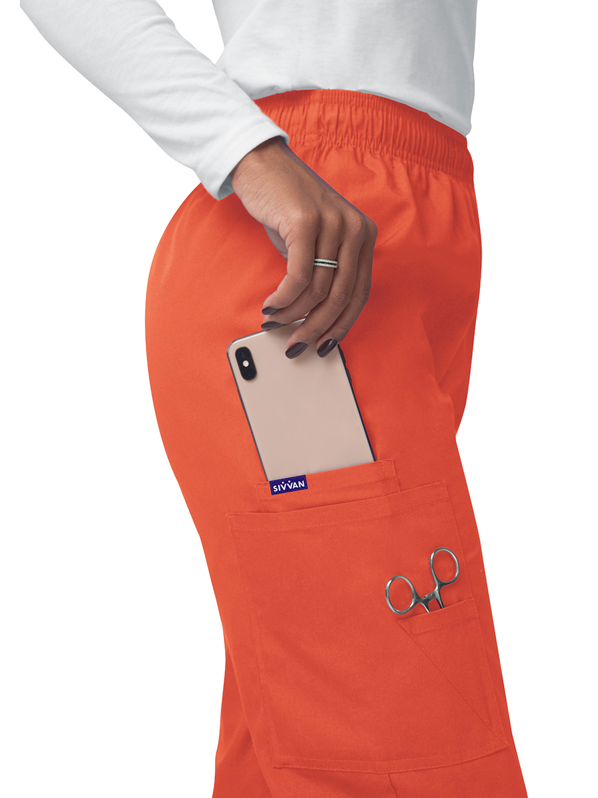 Adar - Sivvan - Women's Elastic Drawstring Cargo Pant 26