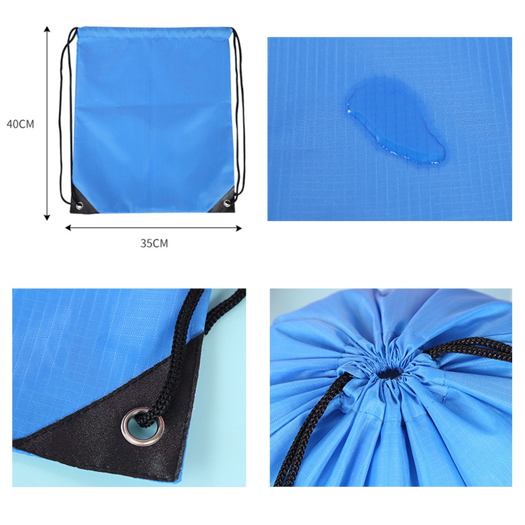 Drawstring Polyester Basketball Storage Bag 4
