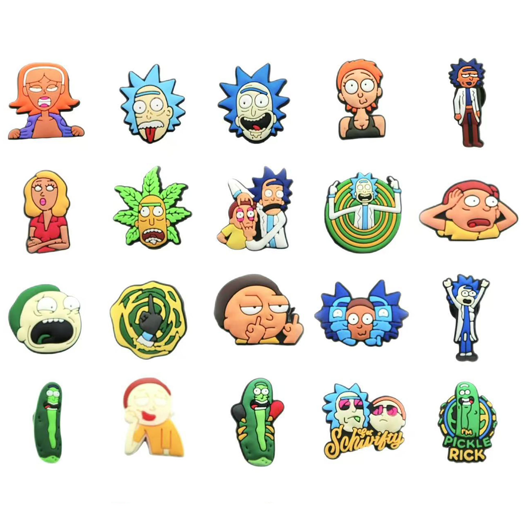 Rick and Morty Shoe Charms 3