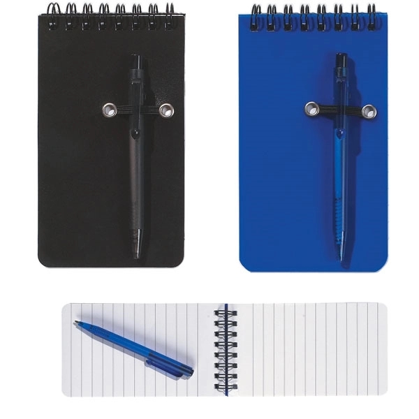 Spiral Notebook With Pen 1