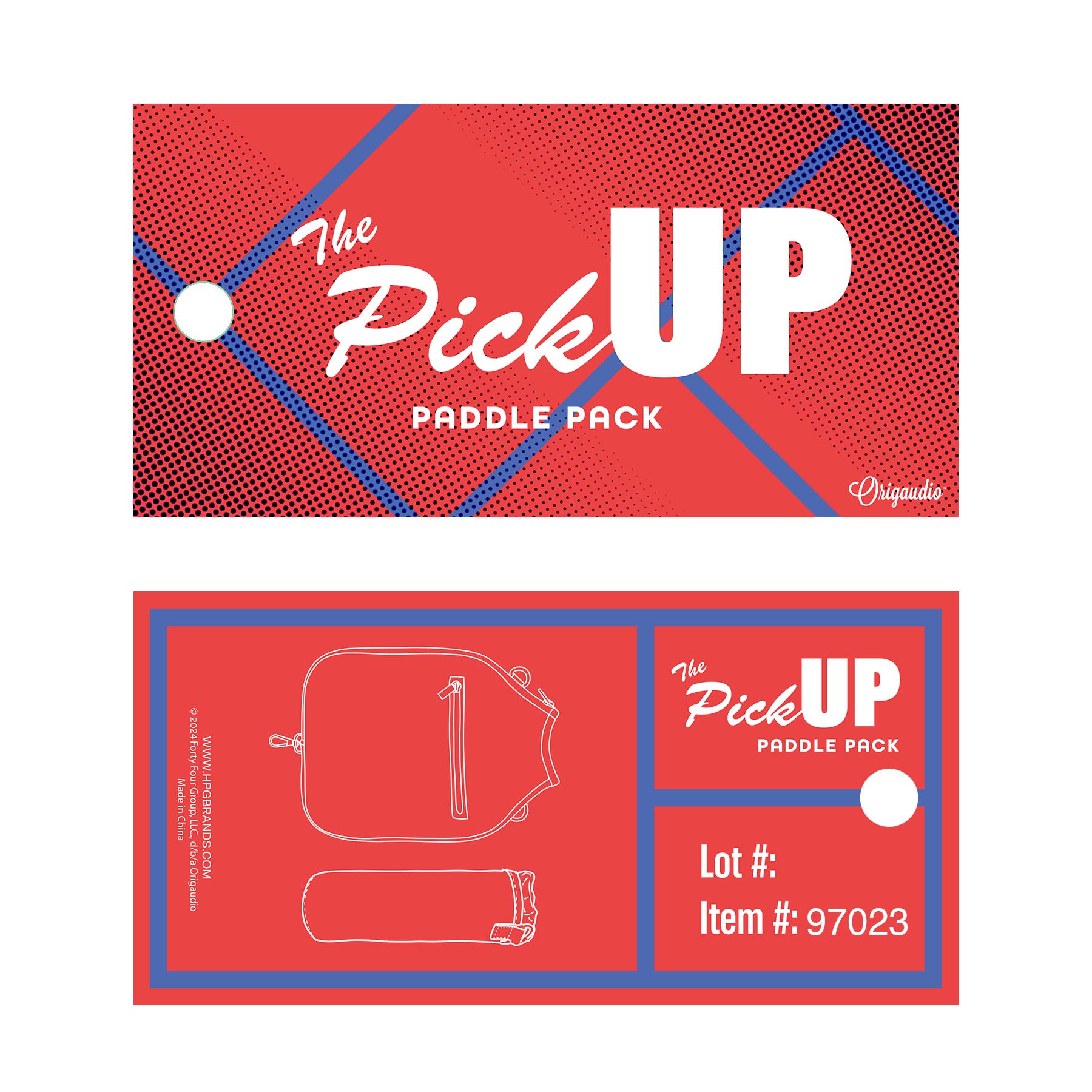 Pick Up Pickleball Paddle Pouch 5