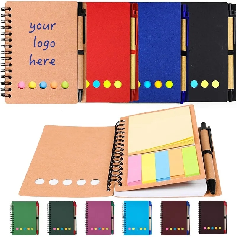 Eco-Friendly Pocket Complete Set Spiral Notebook 4