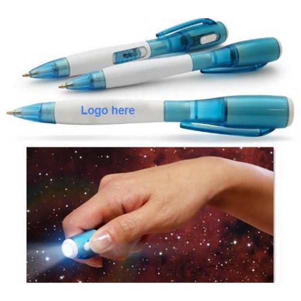 Flashlight LED light Ballpoint Pen 2