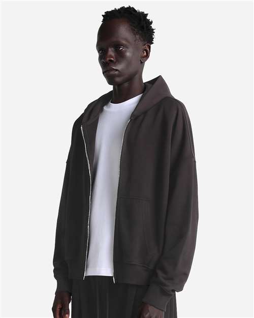 Unisex Garment-Dyed Cropped Full-Zip Hoodie Sweatshirt - SHGCZ, custom hoodie or sweatshirt with logo imprint 14
