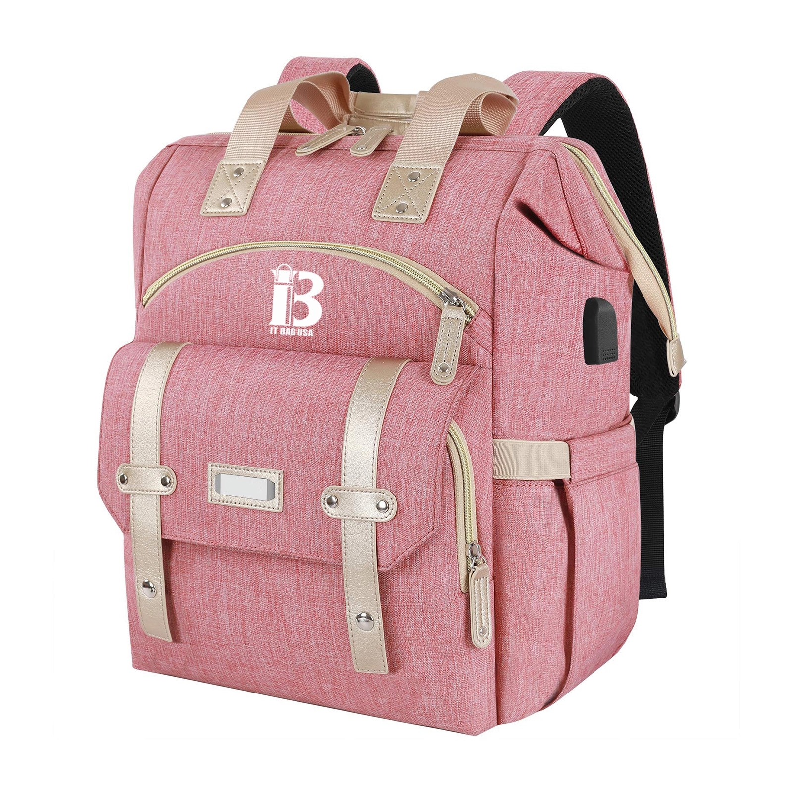 Rfid Backpack For 15.6 Inch Laptop With Usb Charging Port 4
