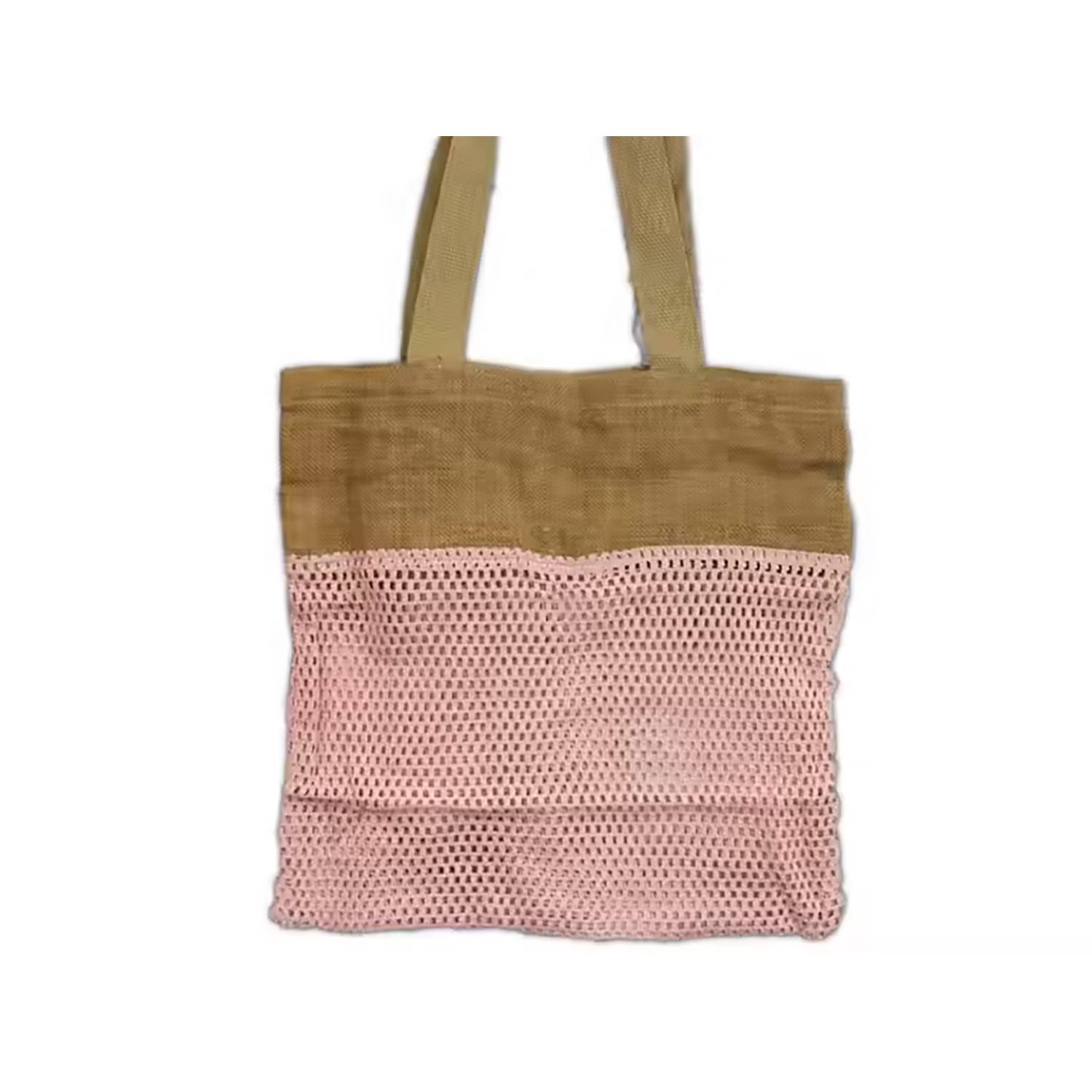 Cotton Mesh Tote Bag, custom tote bag with logo imprint 7