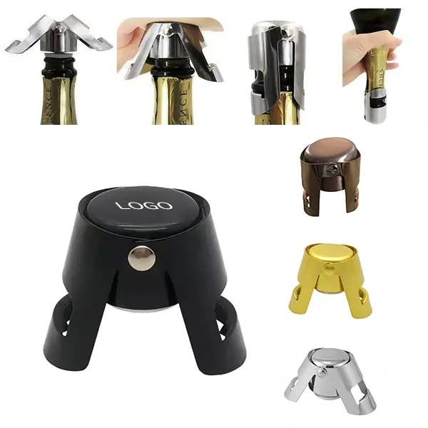 Stainless Steel Champagne Bottle Stopper 5