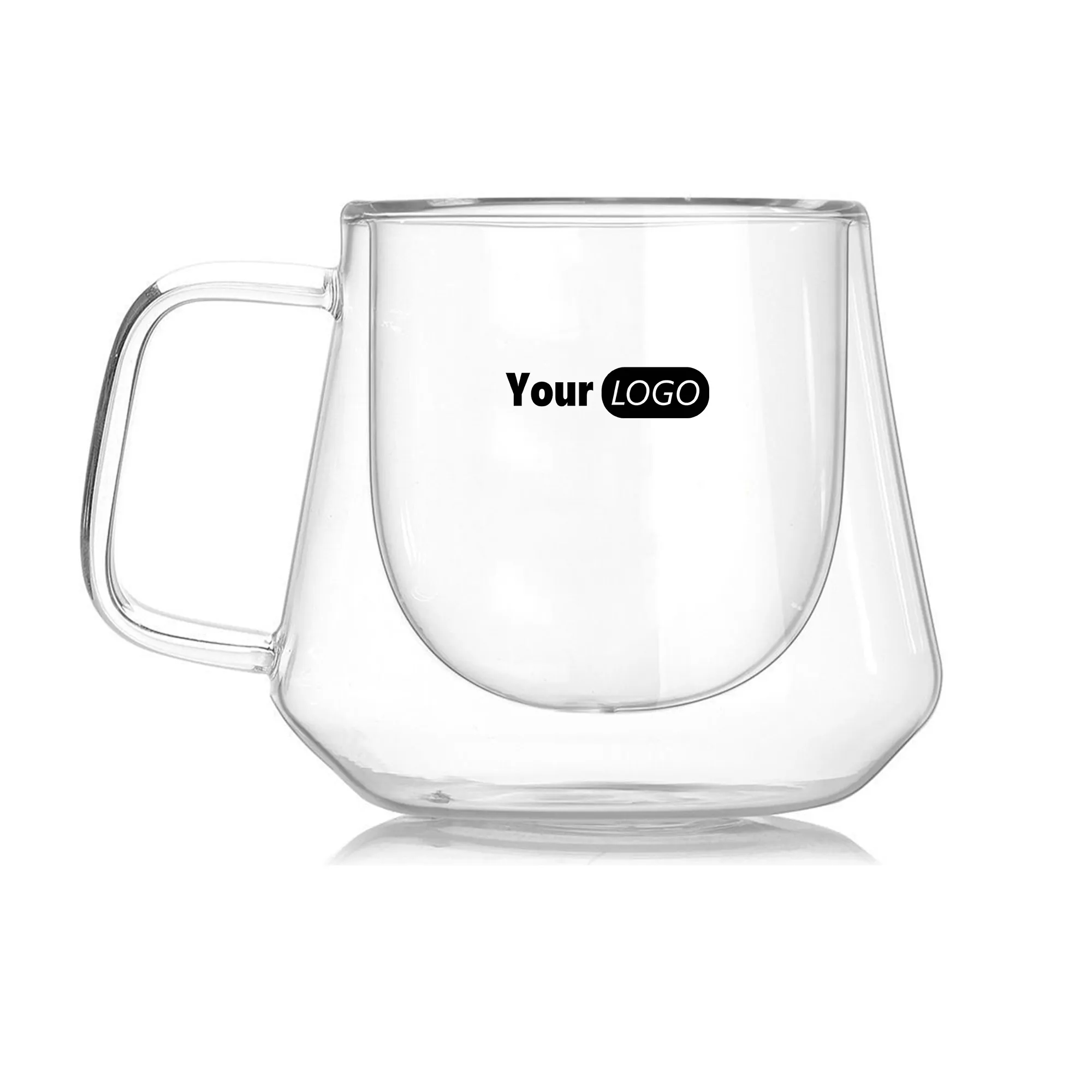 Double Wall Glass Thermo Cup Teacup 2