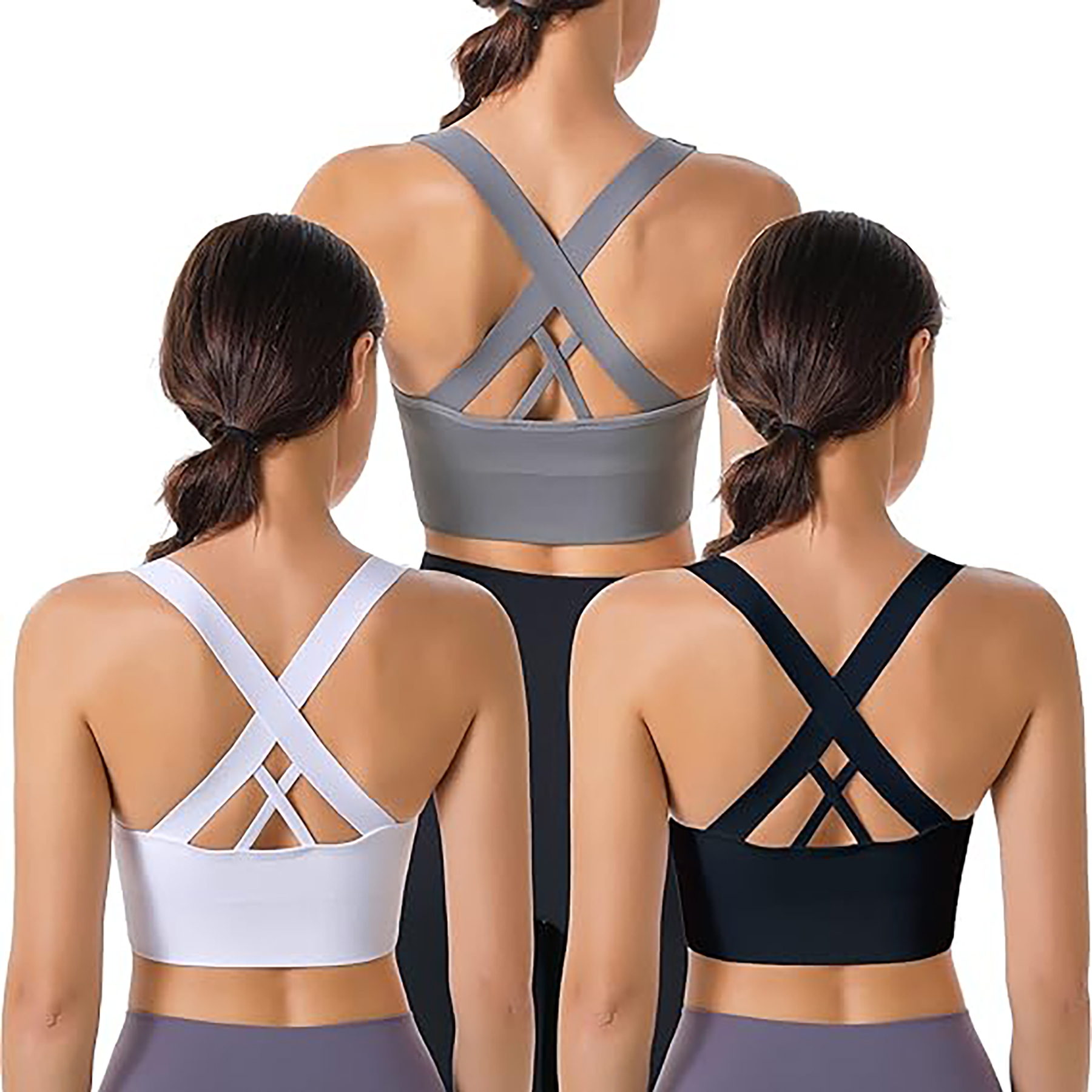 Women's Strappy Sports Bra 9