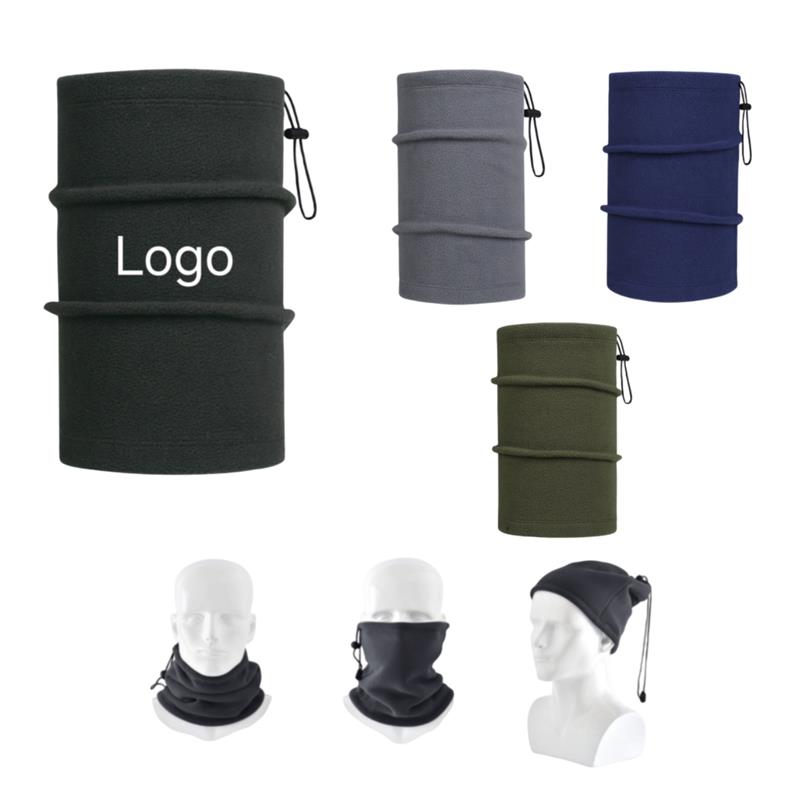 Winter Fleece Drawstring Windproof Gaiter Mask 1