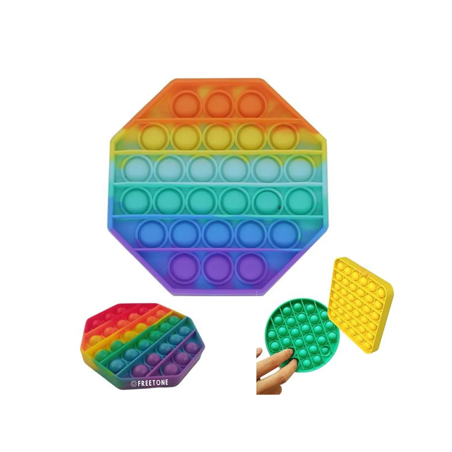 Stress Reliever Octagon Fidget Toys 1