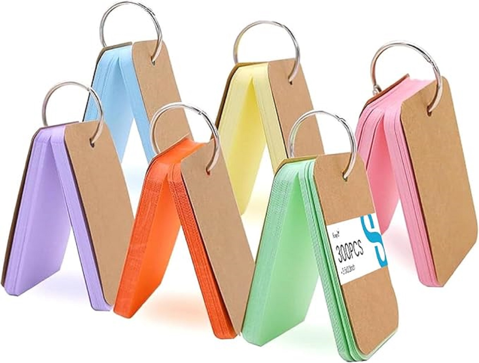Colorful Blank Flash Cards 1
