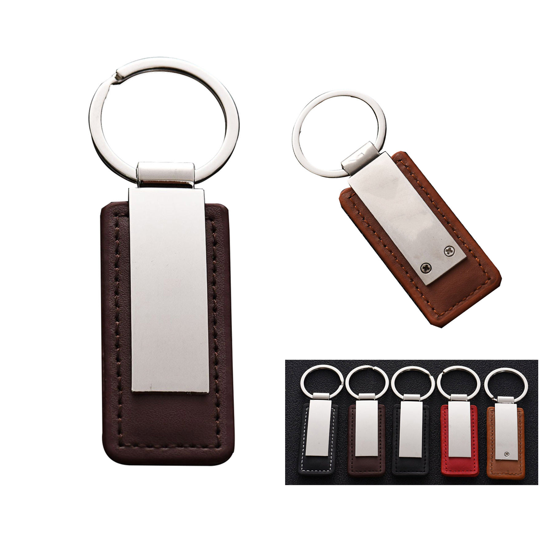PU Leather keychain 1