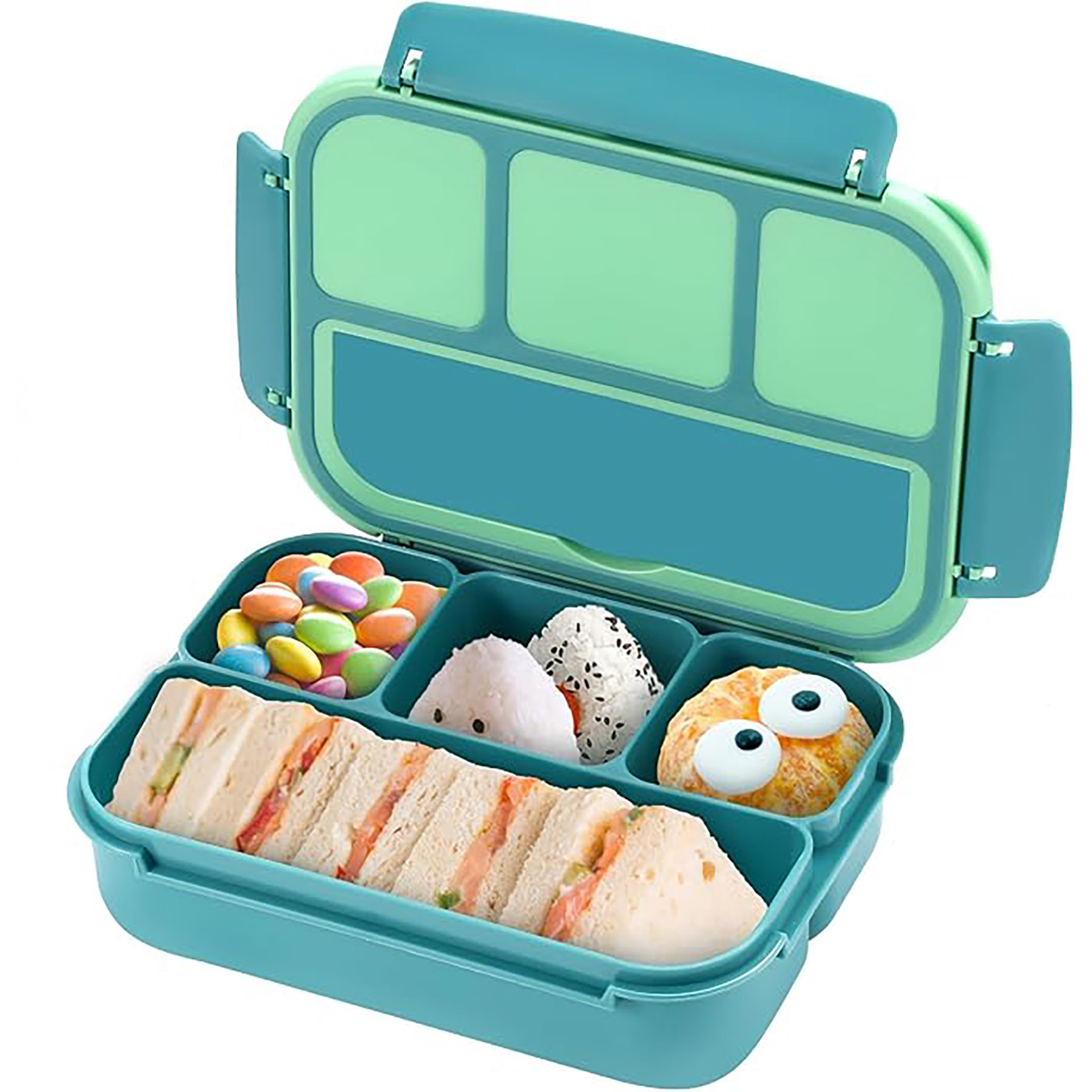 Four Compartments Insulated Lunch Box 4