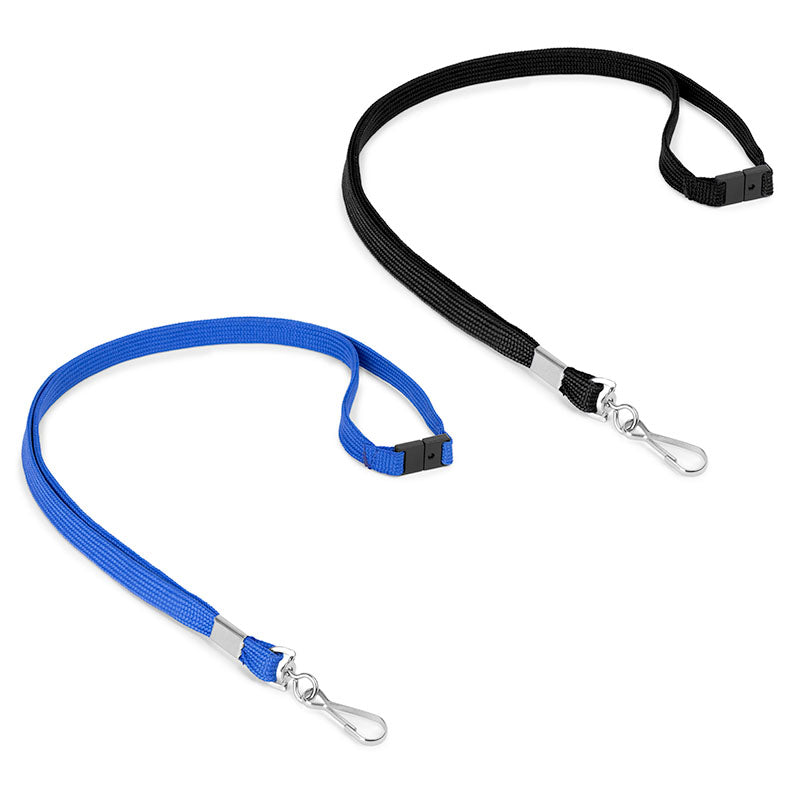 3/8" Blank Lanyard with Breakaway 3