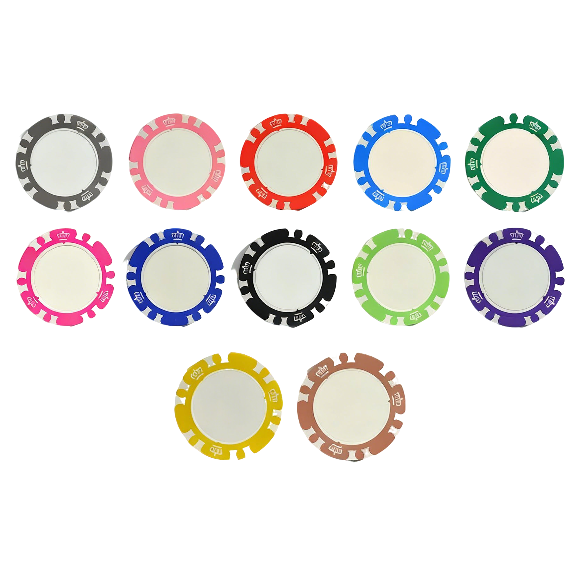Customizable Clay Poker Chips 2