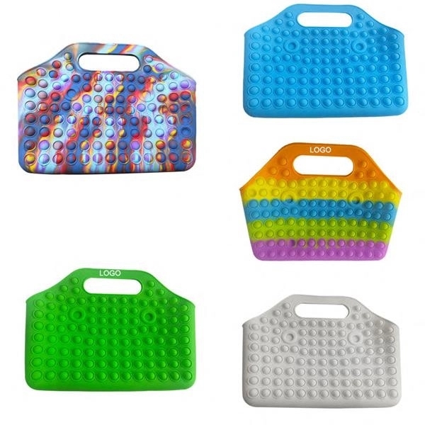 Push Bubble Game Fidget Toy Handbag 4