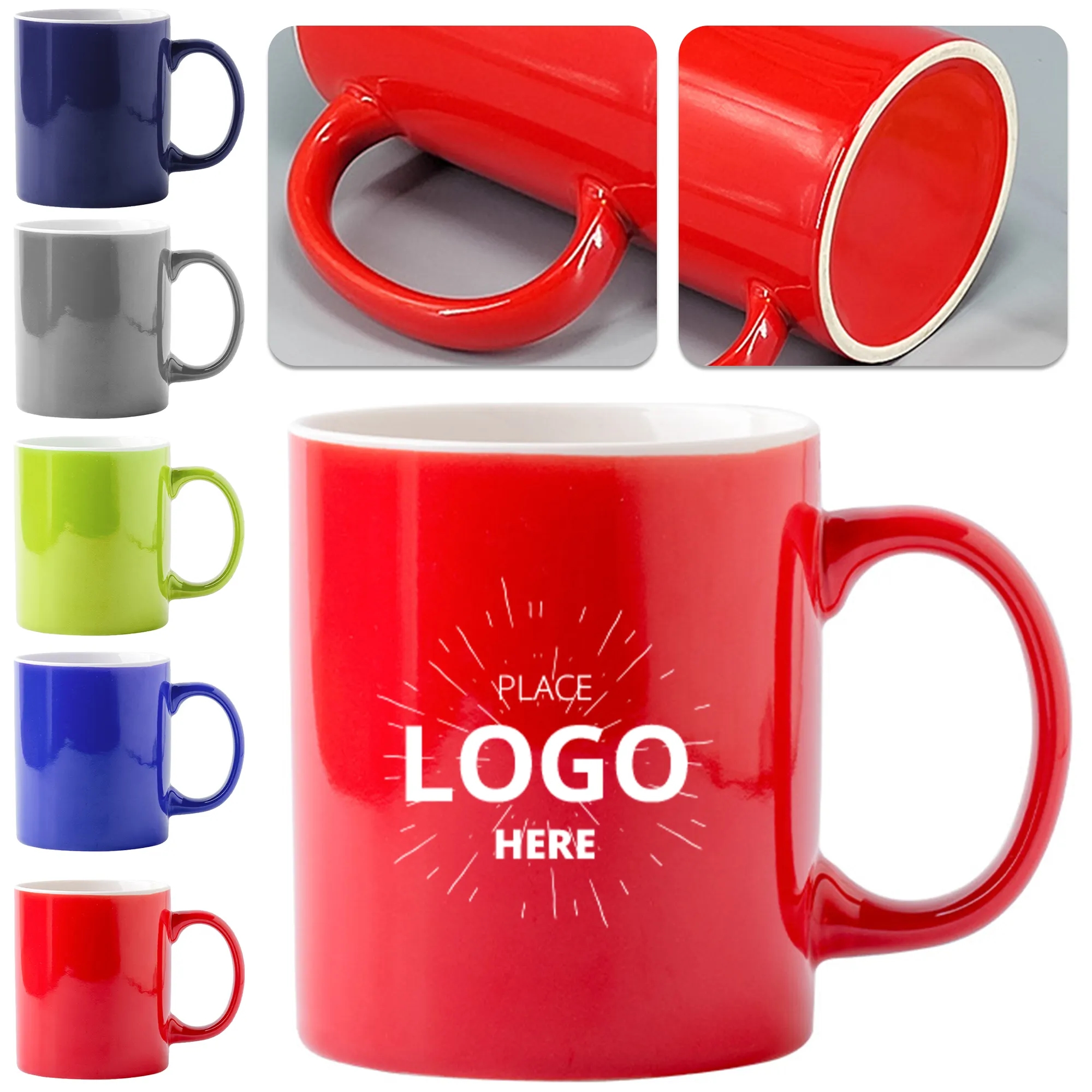 Two Tone 11 oz. Sublimated Coffee Mug 1