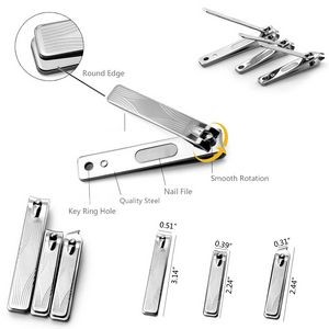 Tin Box 3 Pieces Nail Clipper Manicure Set 14
