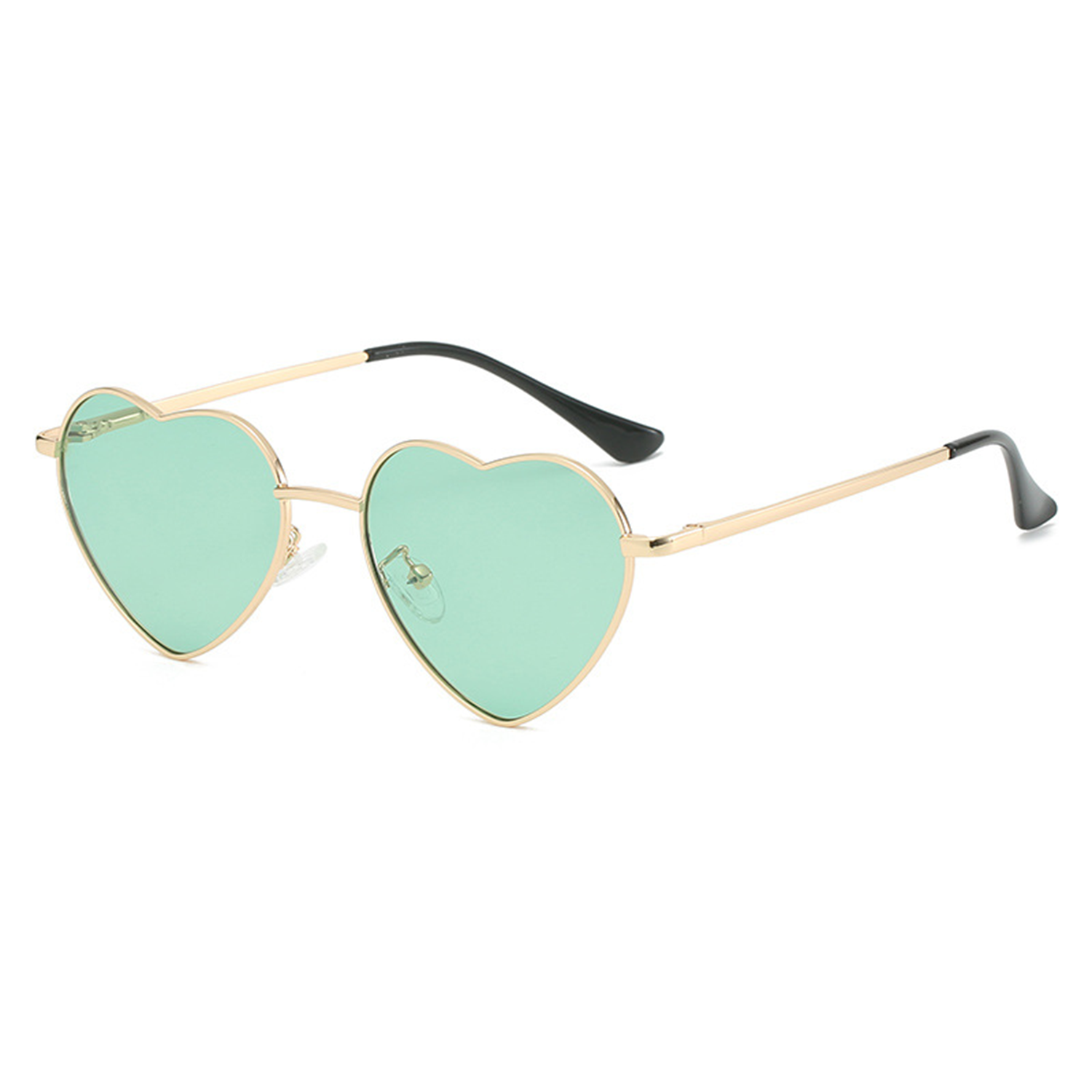 Heart Shape Metal Frame Polarized Sunglasses 14