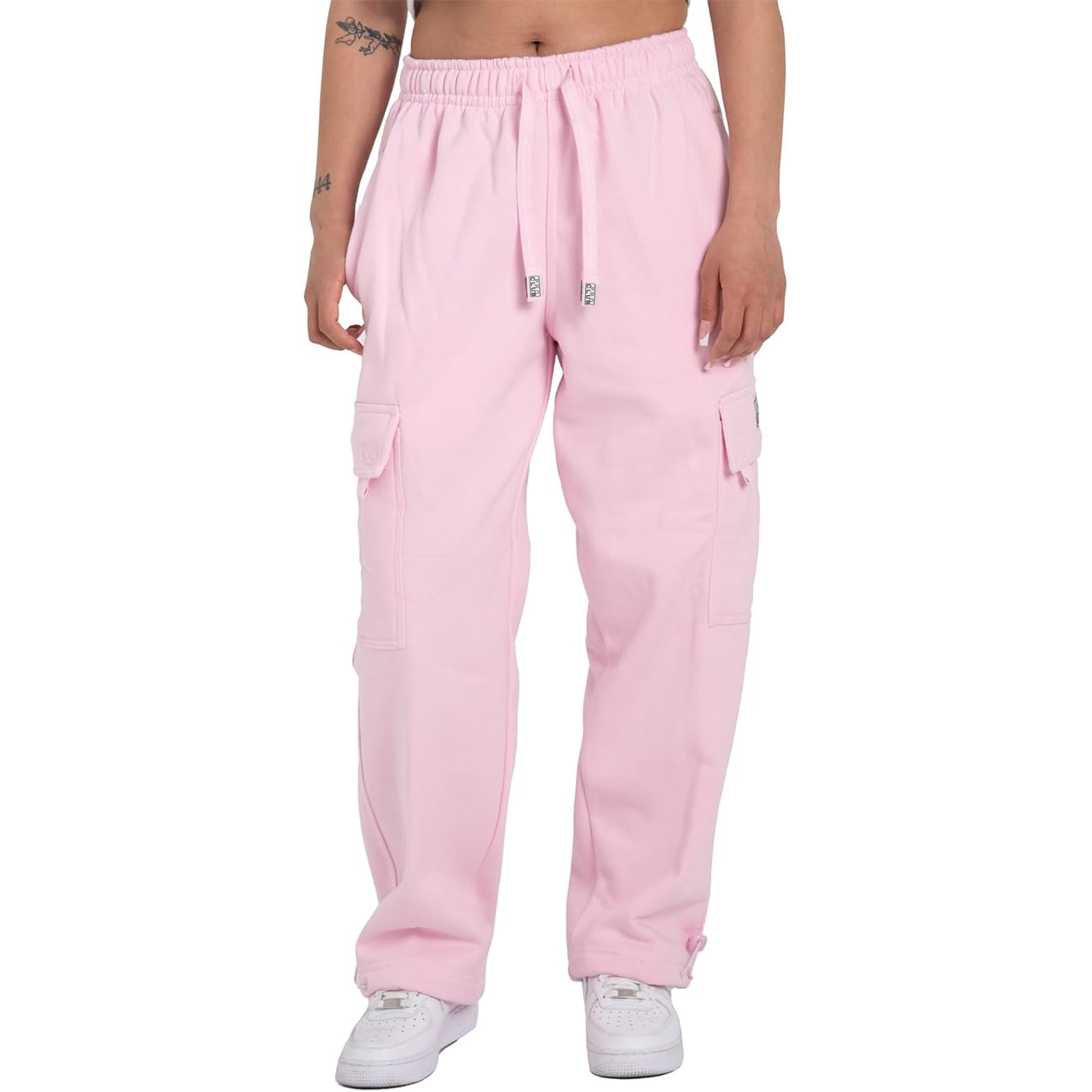Men Heavyweight Fleece Cargo Pants 2