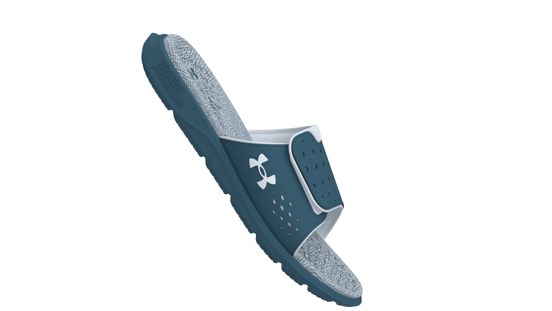 UA Ignite Pro Graphic Footbed Women's  Slides 9