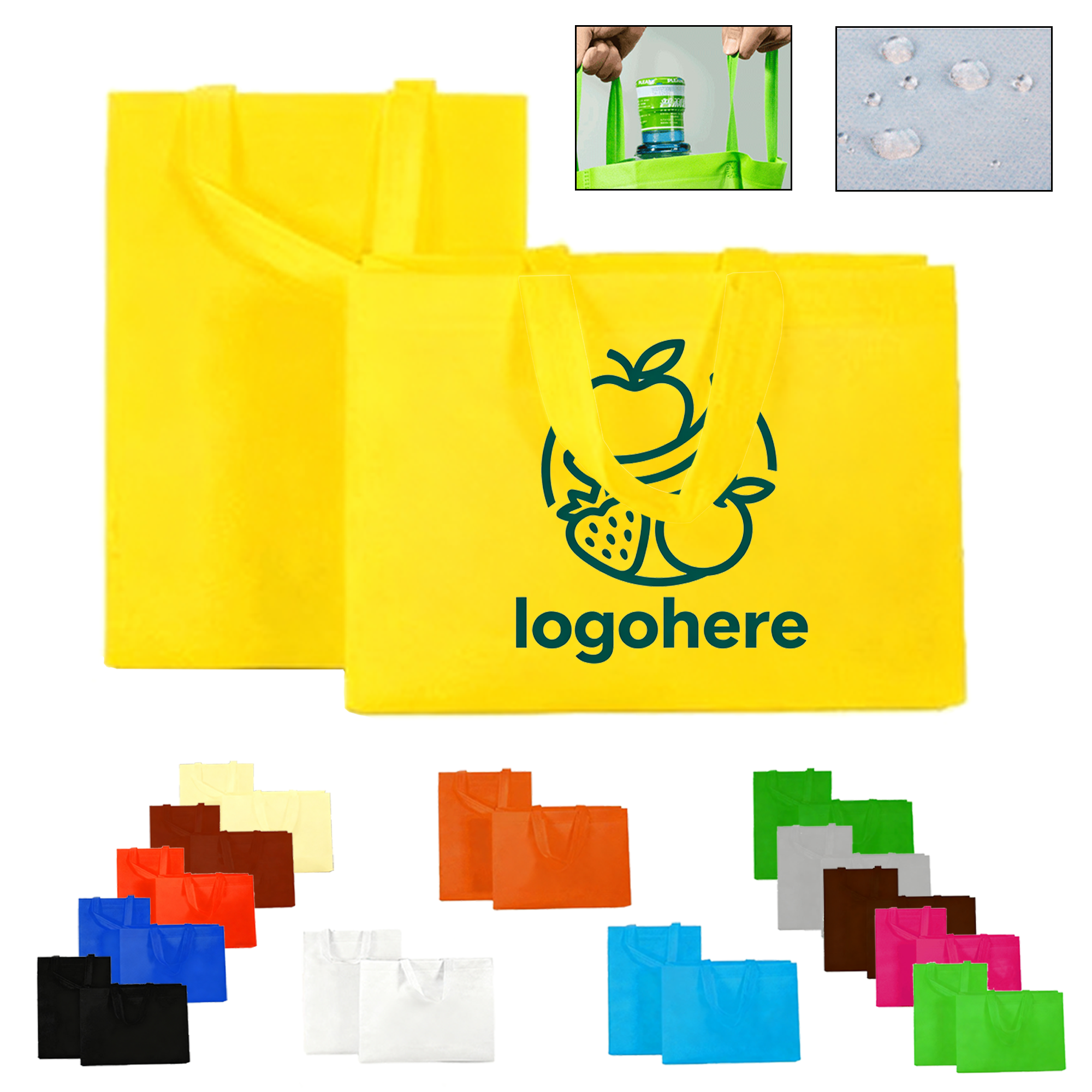 Reusable Tote Bags with Large Handles 5