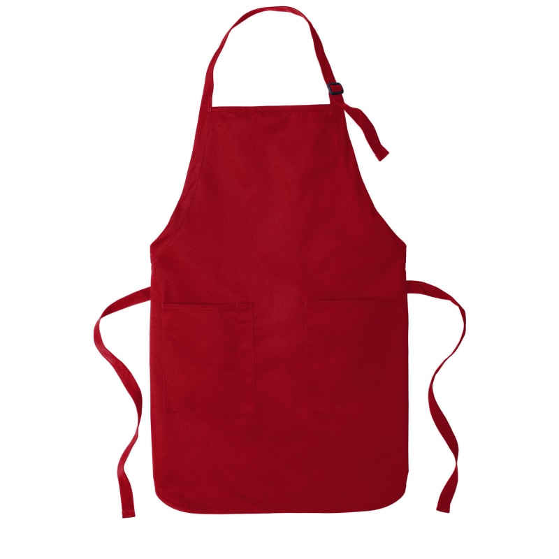 Port Authority Full-Length Two-Pocket Bib Apron. 7