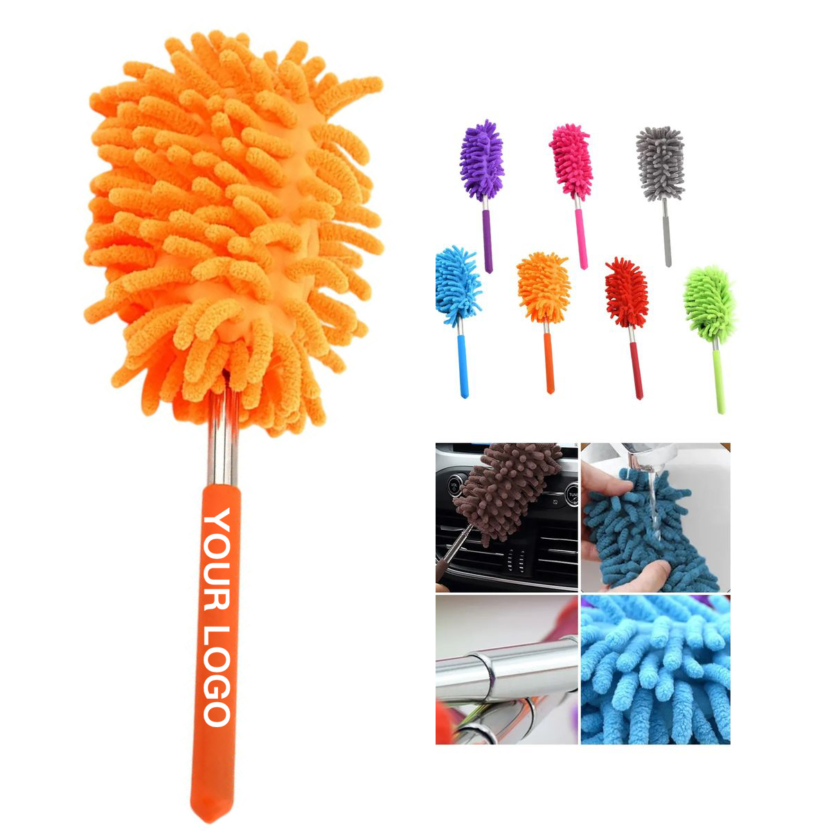 Extendable Microfiber Duster for Home and Office 2