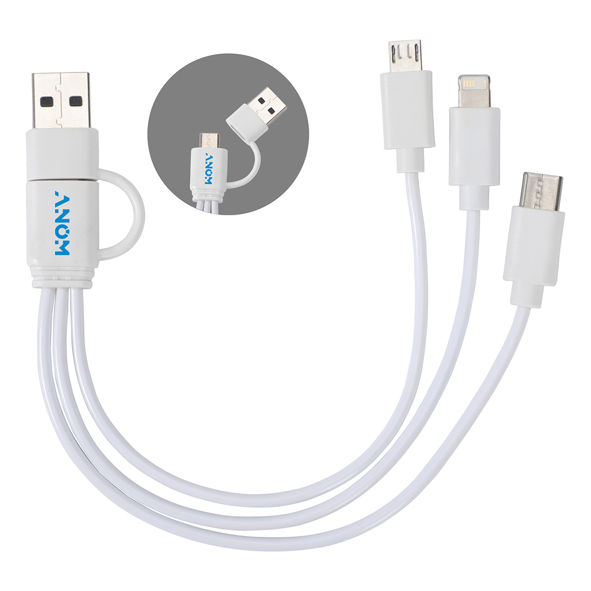 Tribune 3-in-1 Charging Cable 3