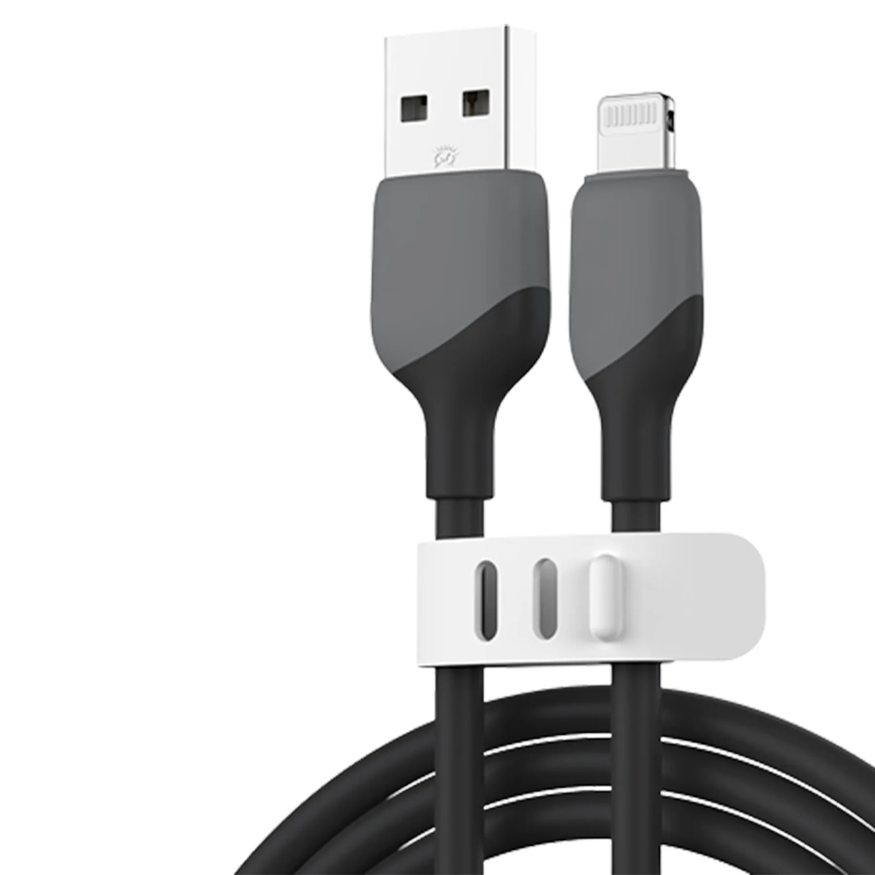 39.37 Inch Silicone Charging Cable Compatible For Iphone 4