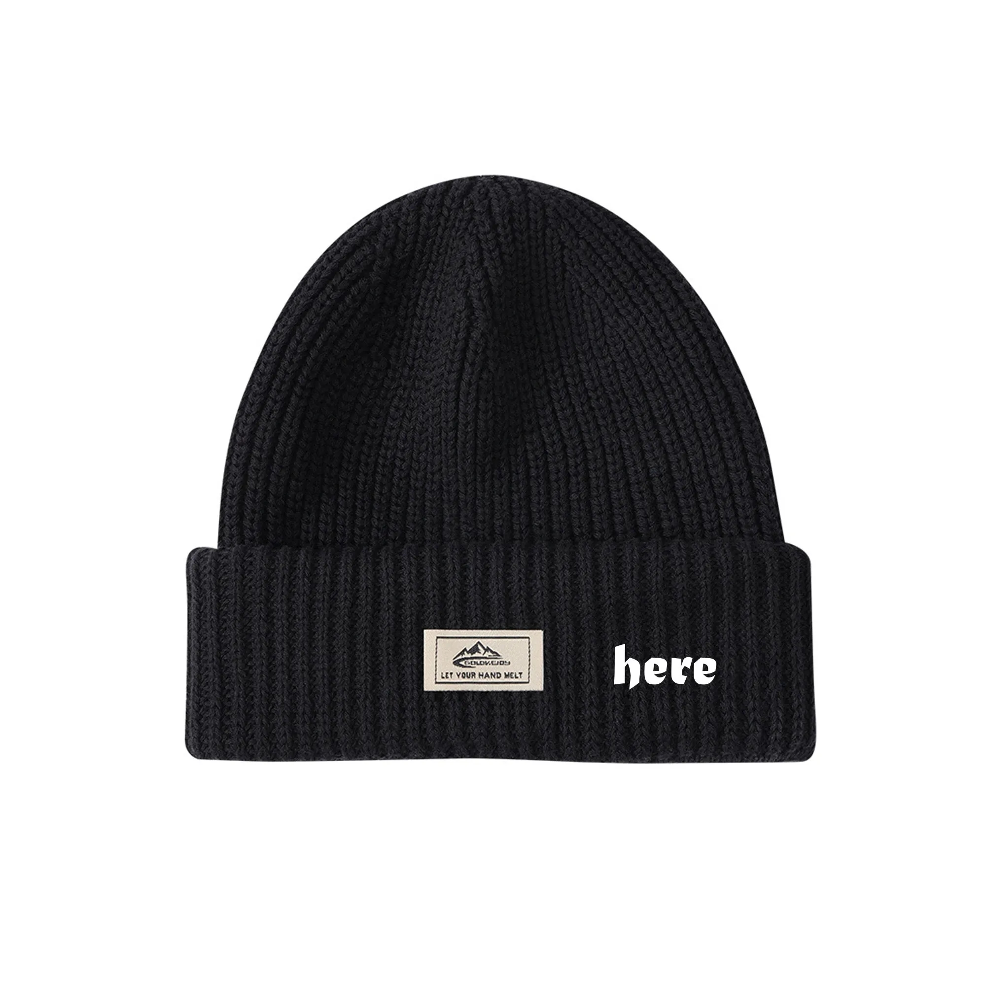 Warm Soft Solid Beanie Knit Winter Hat