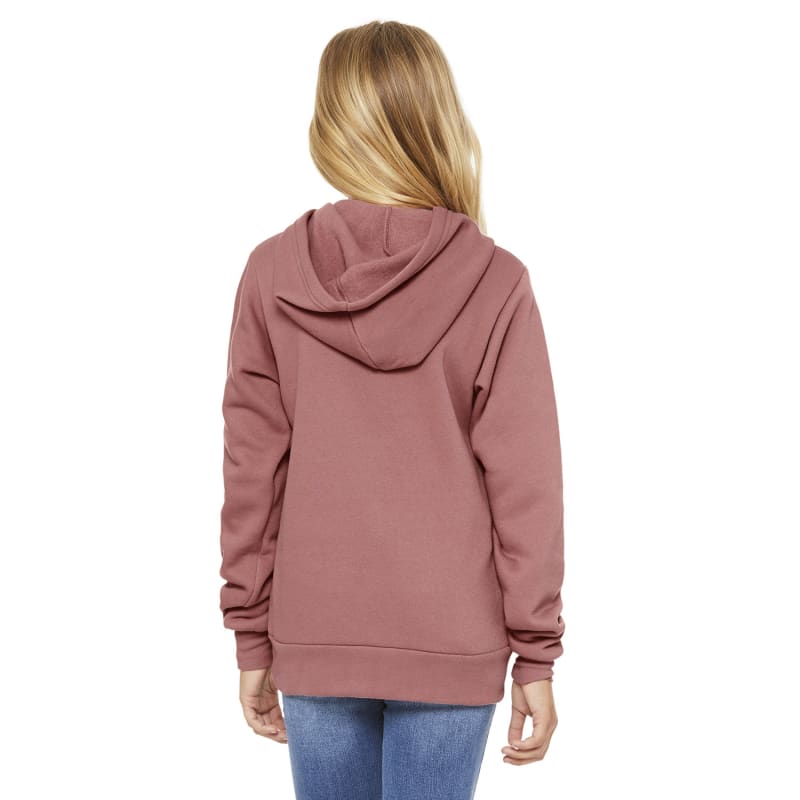 Bella + Canvas Youth Sponge Fleece Pullover Hooded Sweatshirt 14