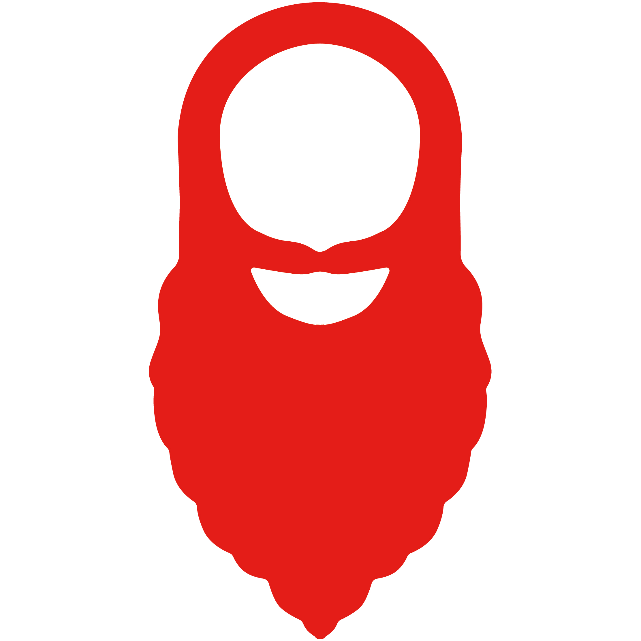 Foam Long Beard Pullover 10