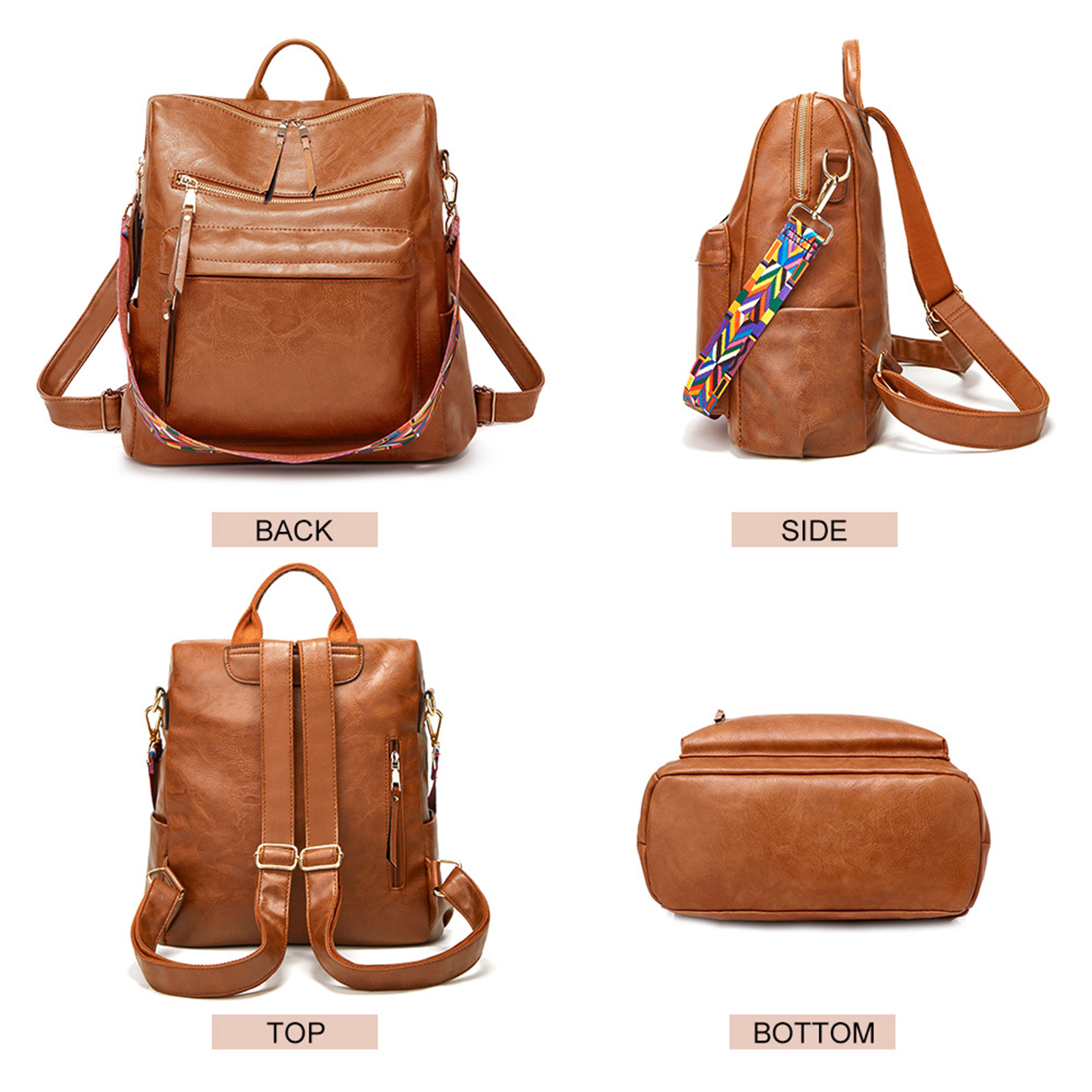 PU Women's Fashion Backpack 10