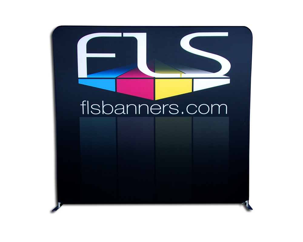 8' Pillowcase Straight Tension Frame Backdrop 2
