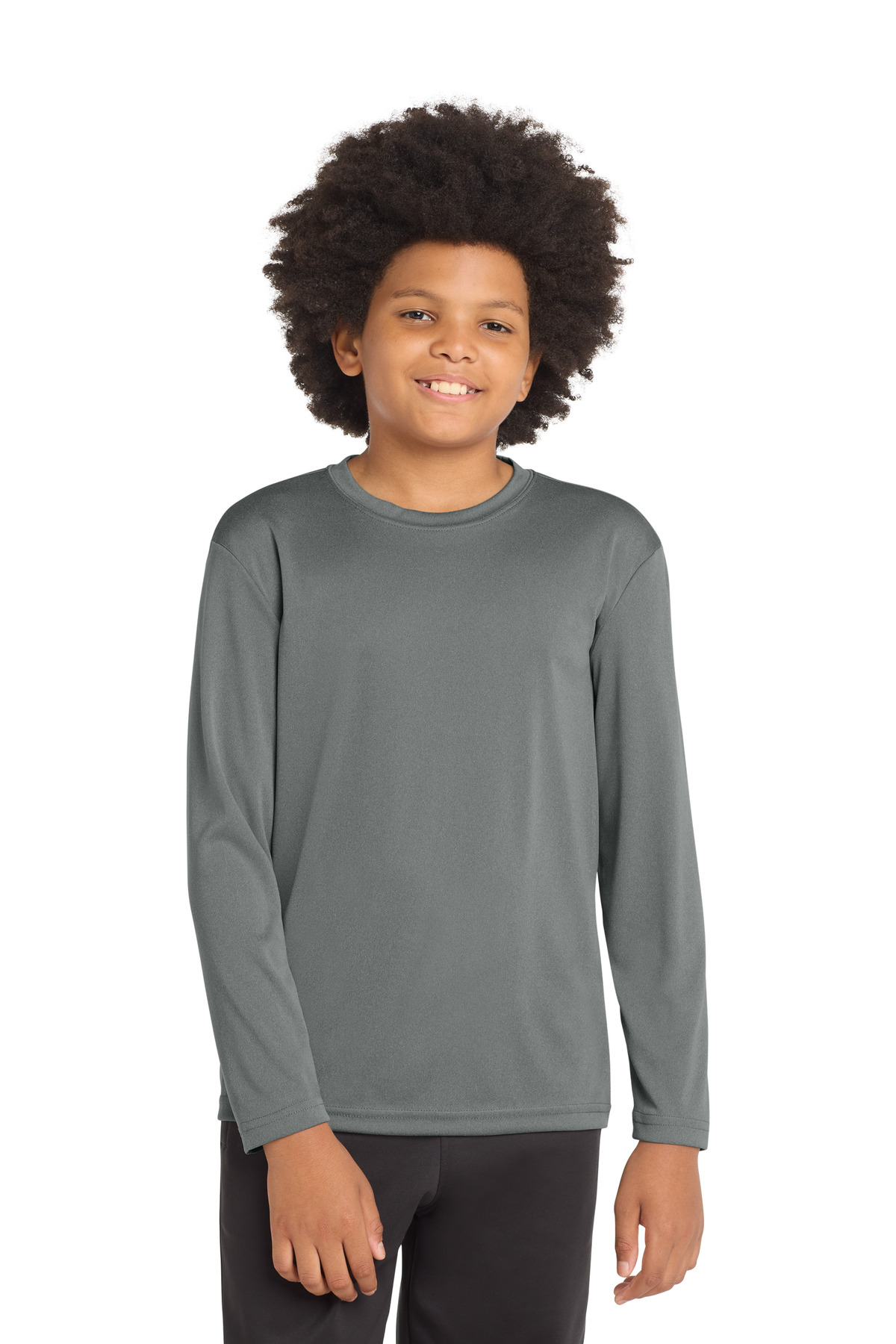Sport-Tek Youth Long Sleeve PosiCharge Competitor Tee. YST350LS 135