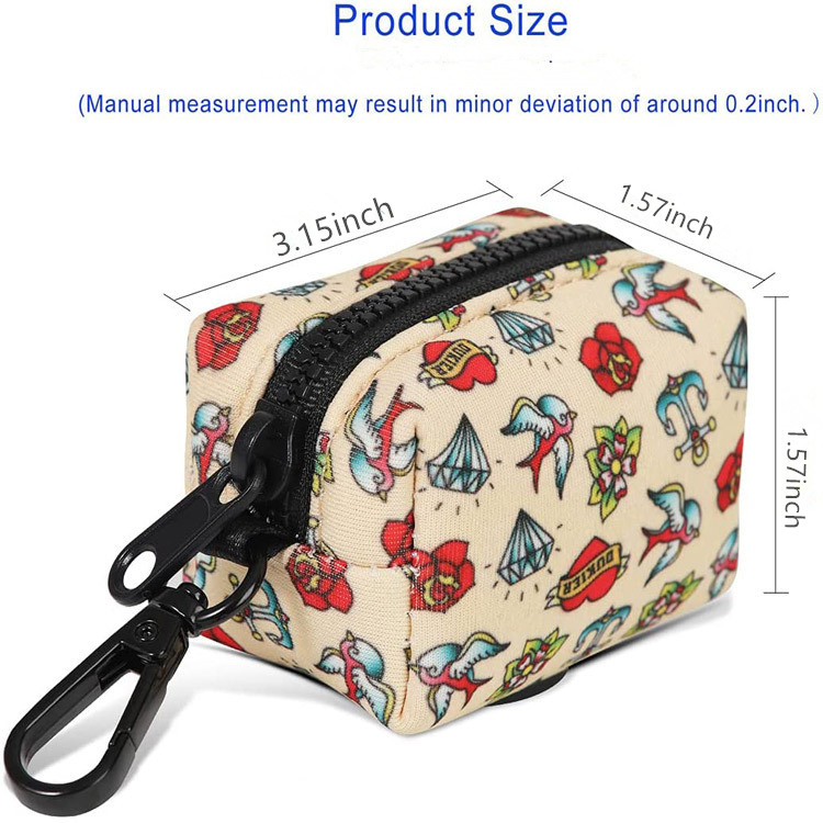 Neoprene Dog Poop Bag Holder 4